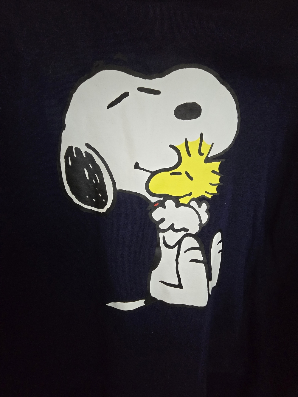 Peanuts Women's Navy Branded Hybrid Apparel Crewneck Sweashirt Size L - Picture 3 of 13